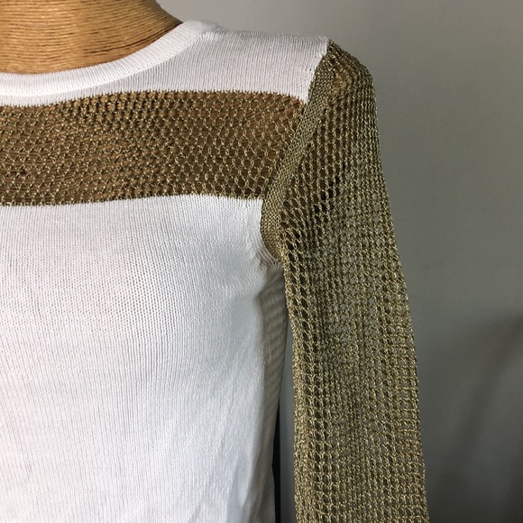 TABULA RASA
Sankore Metallic Open-Knit Sweater Size S - Picture 3 of 5